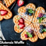 Sütsüz, Glutensiz Waffle
