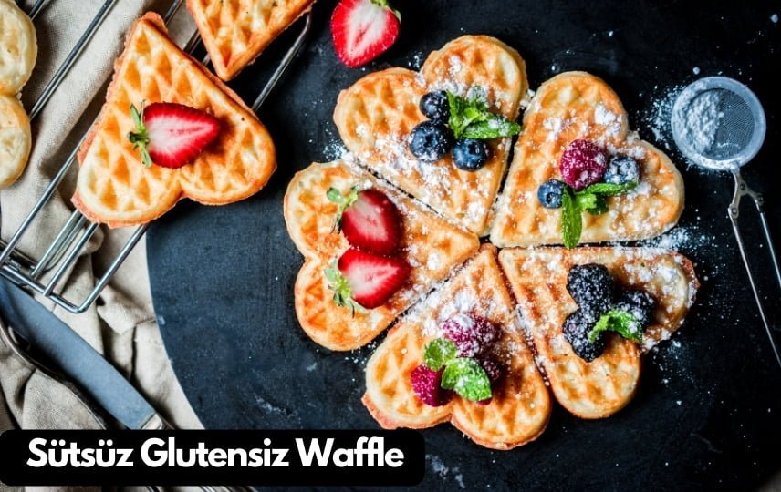 Sütsüz, Glutensiz Waffle